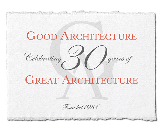 Good Architecture - Celebrating 30 Years of Great Architecture